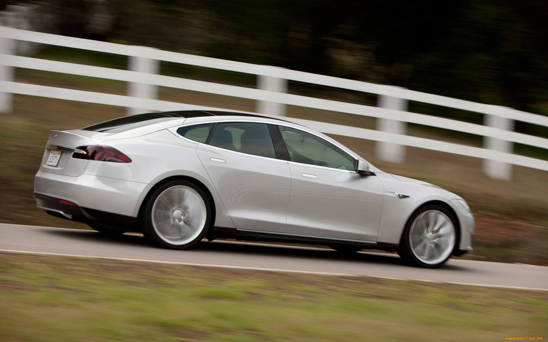 , tesla, electric, model, s